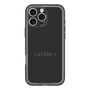 スリムプロテクションプレミアムケース［ LATENCY - Logotype - Black ］