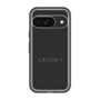 スリムプロテクションプレミアムケース［ LATENCY - Logotype - Black ］