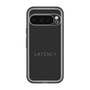 スリムプロテクションプレミアムケース［ LATENCY - Logotype - Black ］