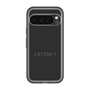 スリムプロテクションプレミアムケース［ LATENCY - Logotype - Black ］