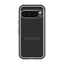 スリムプロテクションプレミアムケース［ LATENCY - Logotype - Black ］