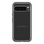 スリムプロテクションプレミアムケース［ LATENCY - Logotype - Black ］