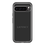 スリムプロテクションプレミアムケース［ LATENCY - Logotype - Black ］