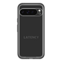 スリムプロテクションプレミアムケース［ LATENCY - Logotype - Black ］