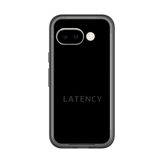 スリムプロテクションプレミアムケース［ LATENCY - Logotype - Black ］