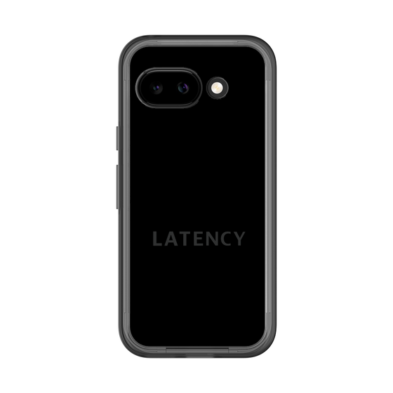 スリムプロテクションプレミアムケース［ LATENCY - Logotype - Black ］