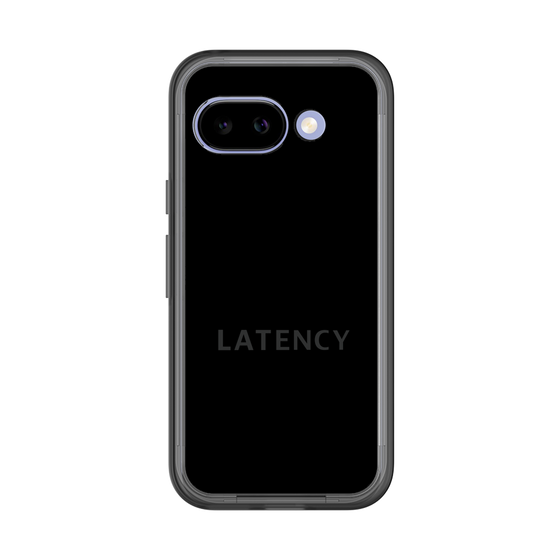 スリムプロテクションプレミアムケース［ LATENCY - Logotype - Black ］