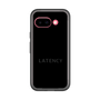 スリムプロテクションプレミアムケース［ LATENCY - Logotype - Black ］