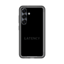 スリムプロテクションプレミアムケース［ LATENCY - Logotype - Black ］