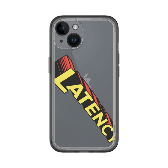 スリムプロテクションプレミアムケース［ LATENCY - Rock logo - Clear ］