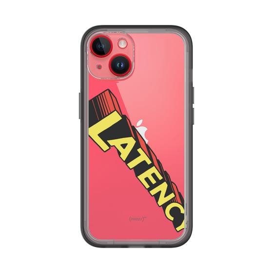 スリムプロテクションプレミアムケース［ LATENCY - Rock logo - Clear ］