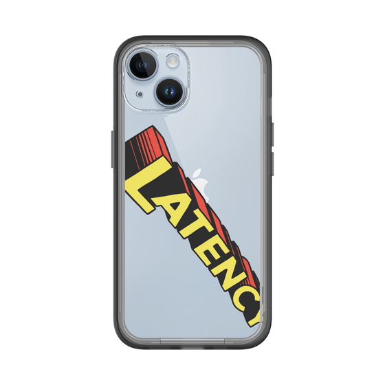 スリムプロテクションプレミアムケース［ LATENCY - Rock logo - Clear ］