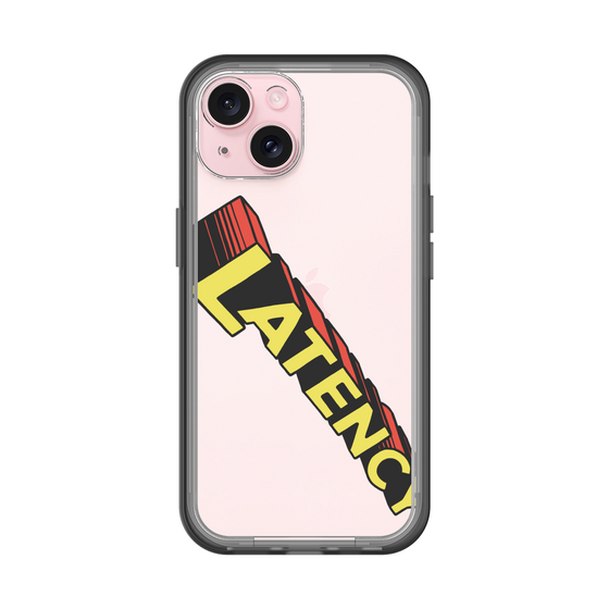 スリムプロテクションプレミアムケース［ LATENCY - Rock logo - Clear ］