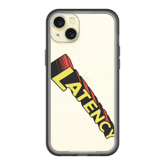 スリムプロテクションプレミアムケース［ LATENCY - Rock logo - Clear ］