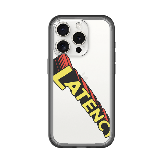 スリムプロテクションプレミアムケース［ LATENCY - Rock logo - Clear ］