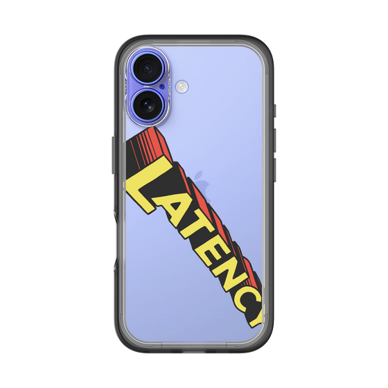 スリムプロテクションプレミアムケース［ LATENCY - Rock logo - Clear ］