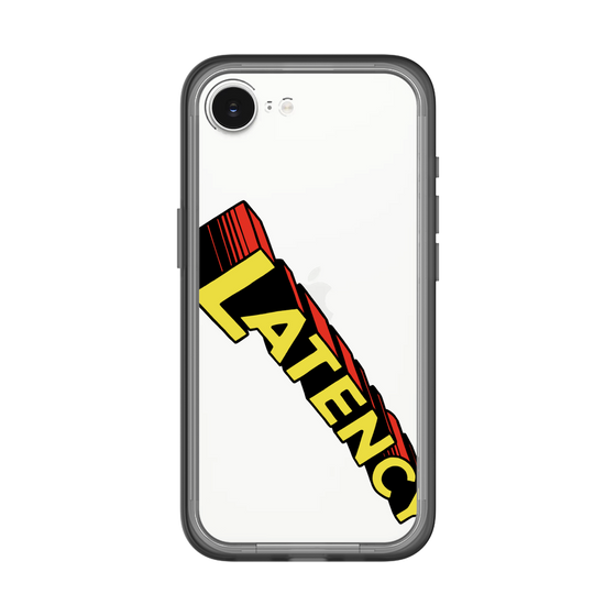 スリムプロテクションプレミアムケース［ LATENCY - Rock logo - Clear ］