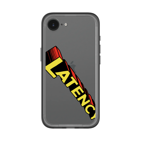 スリムプロテクションプレミアムケース［ LATENCY - Rock logo - Clear ］