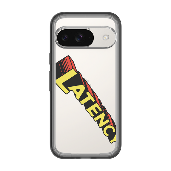 スリムプロテクションプレミアムケース［ LATENCY - Rock logo - Clear ］