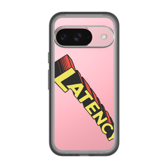 スリムプロテクションプレミアムケース［ LATENCY - Rock logo - Clear ］