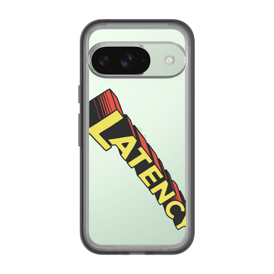 スリムプロテクションプレミアムケース［ LATENCY - Rock logo - Clear ］