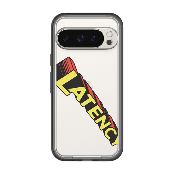 スリムプロテクションプレミアムケース［ LATENCY - Rock logo - Clear ］