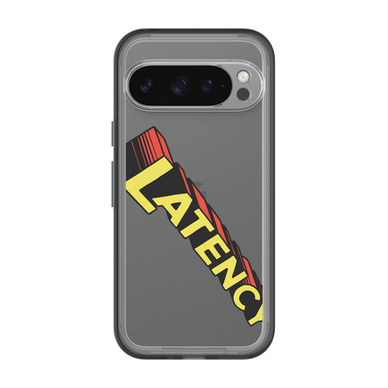スリムプロテクションプレミアムケース［ LATENCY - Rock logo - Clear ］
