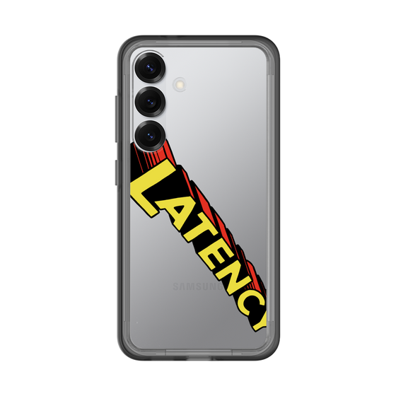スリムプロテクションプレミアムケース［ LATENCY - Rock logo - Clear ］
