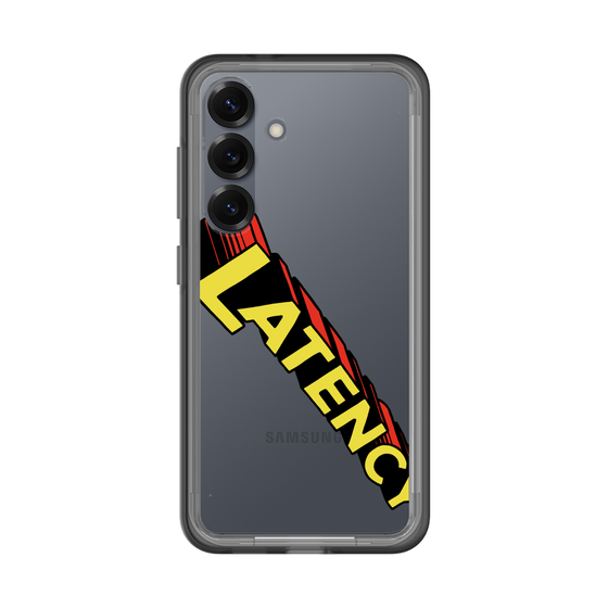 スリムプロテクションプレミアムケース［ LATENCY - Rock logo - Clear ］