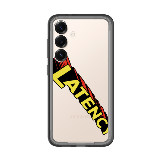 スリムプロテクションプレミアムケース［ LATENCY - Rock logo - Clear ］