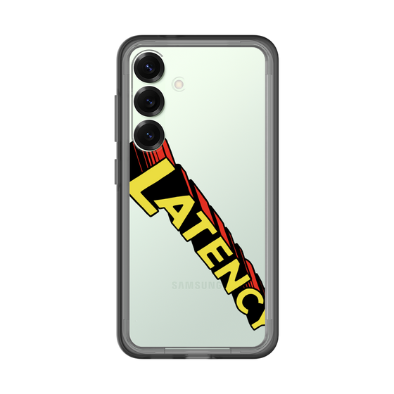 スリムプロテクションプレミアムケース［ LATENCY - Rock logo - Clear ］