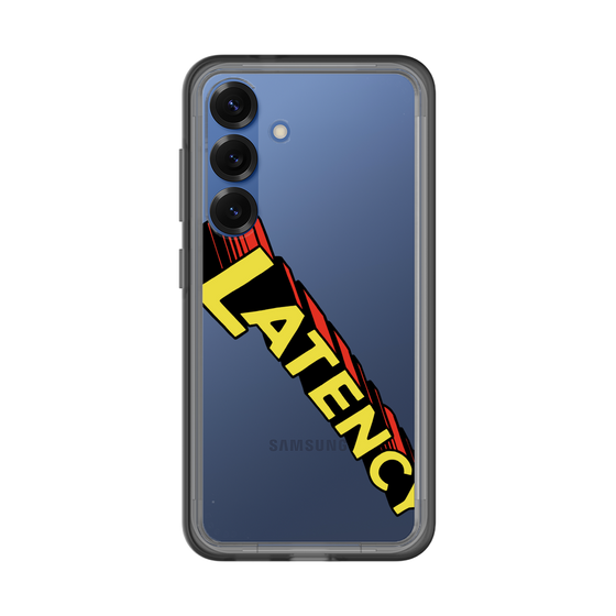 スリムプロテクションプレミアムケース［ LATENCY - Rock logo - Clear ］