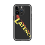 スリムプロテクションプレミアムケース［ LATENCY - Rock logo - Black ］