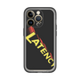スリムプロテクションプレミアムケース［ LATENCY - Rock logo - Black ］