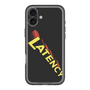 スリムプロテクションプレミアムケース［ LATENCY - Rock logo - Black ］