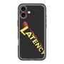 スリムプロテクションプレミアムケース［ LATENCY - Rock logo - Black ］