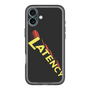スリムプロテクションプレミアムケース［ LATENCY - Rock logo - Black ］