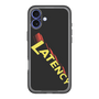 スリムプロテクションプレミアムケース［ LATENCY - Rock logo - Black ］