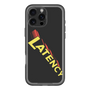 スリムプロテクションプレミアムケース［ LATENCY - Rock logo - Black ］