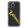 スリムプロテクションプレミアムケース［ LATENCY - Rock logo - Black ］