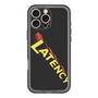 スリムプロテクションプレミアムケース［ LATENCY - Rock logo - Black ］