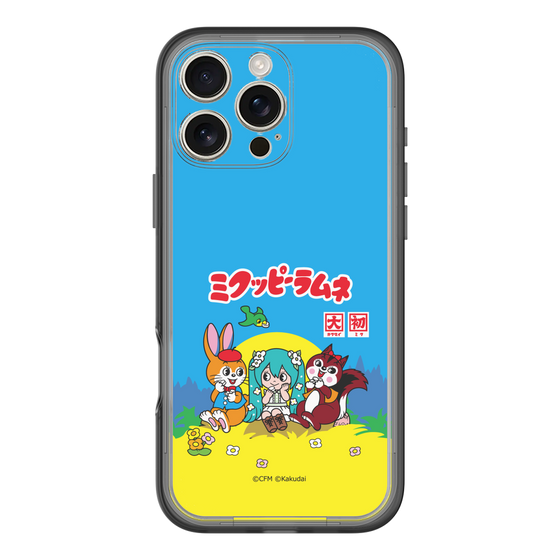 スリムプロテクションプレミアムケース［ 初音ミク×クッピーラムネ - パッケージ ］