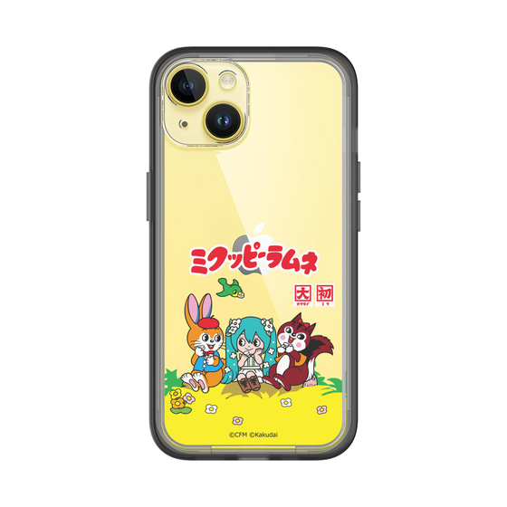 スリムプロテクションプレミアムケース［ 初音ミク×クッピーラムネ - パッケージ - クリア ］