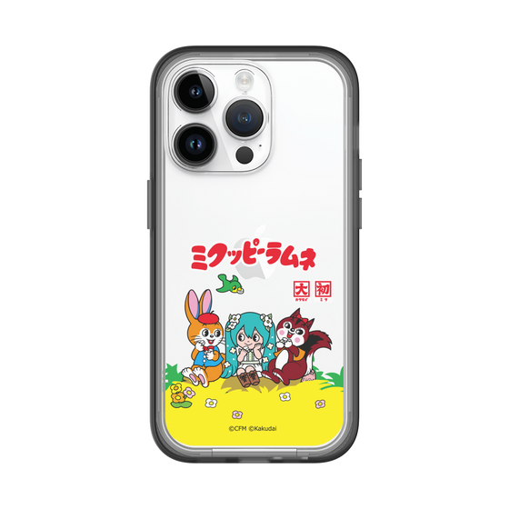 スリムプロテクションプレミアムケース［ 初音ミク×クッピーラムネ - パッケージ - クリア ］