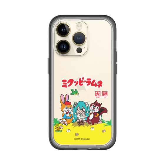 スリムプロテクションプレミアムケース［ 初音ミク×クッピーラムネ - パッケージ - クリア ］