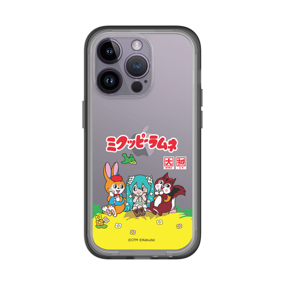 スリムプロテクションプレミアムケース［ 初音ミク×クッピーラムネ - パッケージ - クリア ］