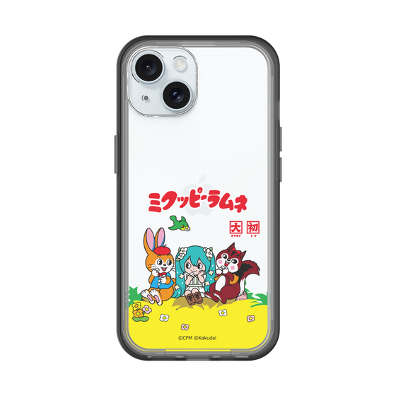 スリムプロテクションプレミアムケース［ 初音ミク×クッピーラムネ - パッケージ - クリア ］