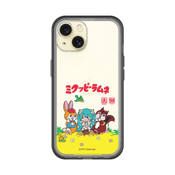 スリムプロテクションプレミアムケース［ 初音ミク×クッピーラムネ - パッケージ - クリア ］
