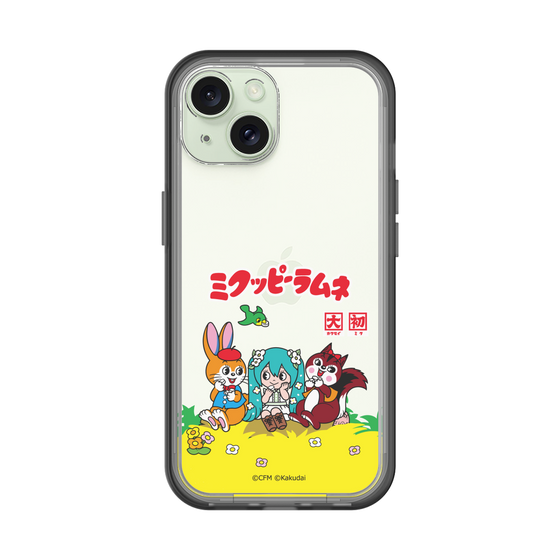 スリムプロテクションプレミアムケース［ 初音ミク×クッピーラムネ - パッケージ - クリア ］