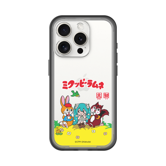 スリムプロテクションプレミアムケース［ 初音ミク×クッピーラムネ - パッケージ - クリア ］